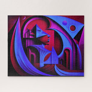 Modern Abstract Design Kubisme Surrealisme Legpuzzel