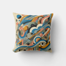 Modern abstract design met subtiele oosterse invlo