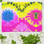 MODERN ABSTRACT DESIGN STROPDAS-DYE THEEDOEK (Gevouwen)