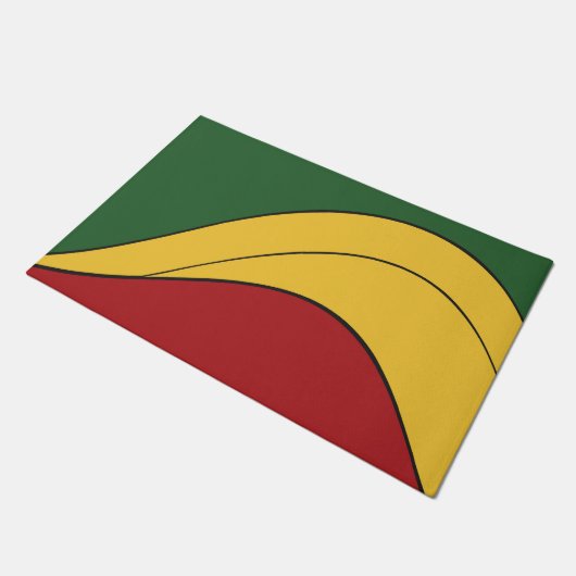 Modern Abstract Deurmat (Schuin)