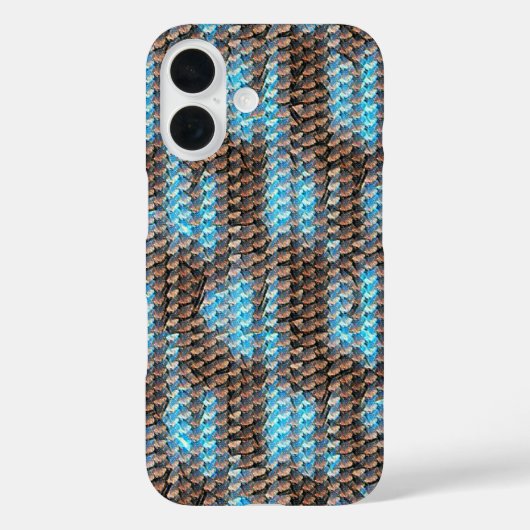 Modern abstract digitaal patroonontwerp 1229 Case-Mate iPhone case (Achterkant)