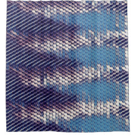 Modern abstract digitaal patroonontwerp 1231 douchegordijn