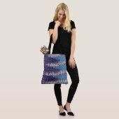 Modern abstract digitaal patroonontwerp 1231 tote bag (Op model)