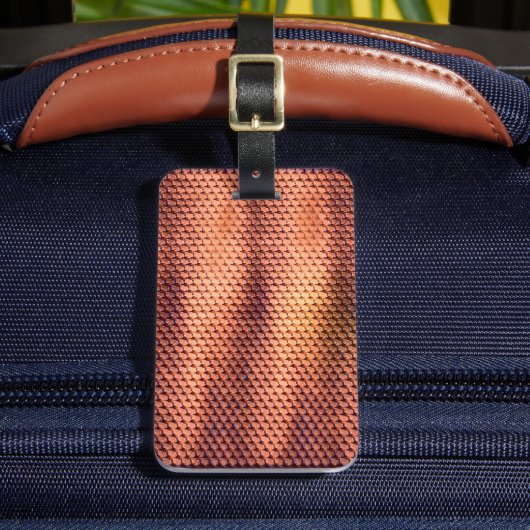 Modern abstract digitaal patroonontwerp 1232 bagagelabel (Voorkant Insitu 2)