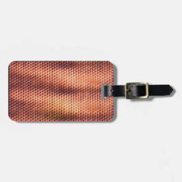 Modern abstract digitaal patroonontwerp 1232 bagagelabel