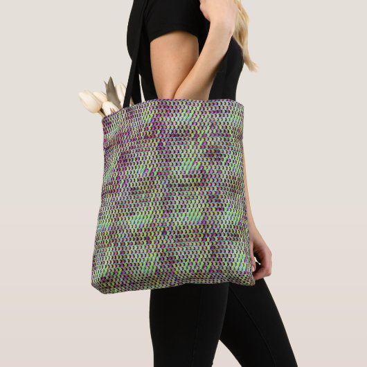 Modern abstract digitaal patroonontwerp 1233 tote bag (Dichtbij)