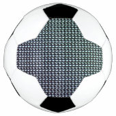 Modern abstract digitaal patroonontwerp 1236 voetbal (Voorkant)