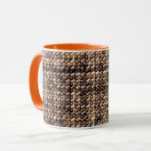 Modern abstract digitaal patroonontwerp 1247 mok (Voorkant links)