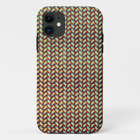 Modern abstract digitaal patroonontwerp 1249 Case-Mate iPhone case (Achterkant)