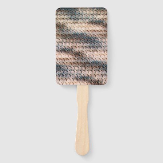 Modern abstract digital pattern design 1240 handwaaier (Voorkant)