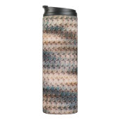 Modern abstract digital pattern design 1240 thermosbeker (Geroteerd rechts)