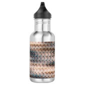 Modern abstract digital pattern design 1240 waterfles  (Rechts)