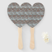 Modern abstract digital pattern design 1241 handwaaier (Voorkant en achterkant)