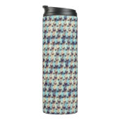 Modern abstract digital pattern design 1242 thermosbeker (Geroteerd rechts)