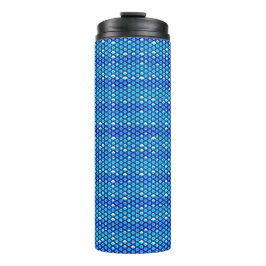 Modern abstract digital pattern design 1244 thermosbeker