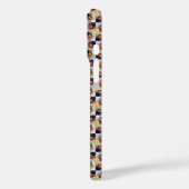 Modern abstract digital pattern design 1245 Case-Mate iPhone case (Achterkant / Links)