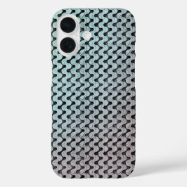 Modern abstract digital pattern design 1246 iPhone 16 hoesje