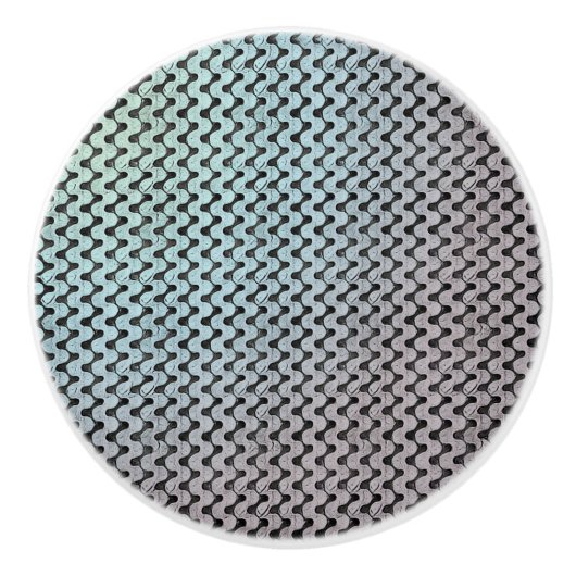 Modern abstract digital pattern design 1246 keramische knop (Voorkant)