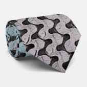 Modern abstract digital pattern design 1246 stropdas (Opgerold)