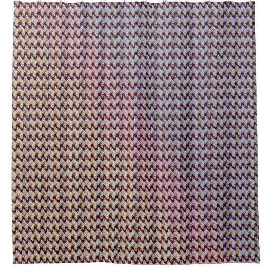 Modern abstract digital pattern design 1260 douchegordijn (Voorkant)