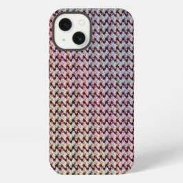 Modern abstract digital pattern design 1260 iPhone 13 hoesje