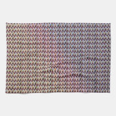 Modern abstract digital pattern design 1260 theedoek (Horizontaal)