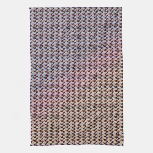 Modern abstract digital pattern design 1260 theedoek (Verticaal)