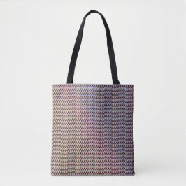Modern abstract digital pattern design 1260 tote bag