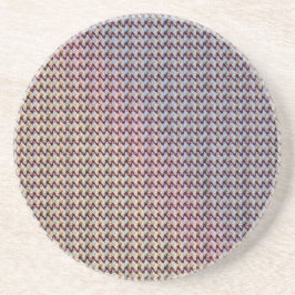 Modern abstract digital pattern design 1260 zandsteen onderzetter