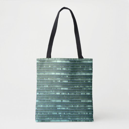 Modern abstract digital pattern design 1261 tote bag (Voorkant)