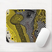 Modern Abstract Dot Pattern  Muismat (Met muis)