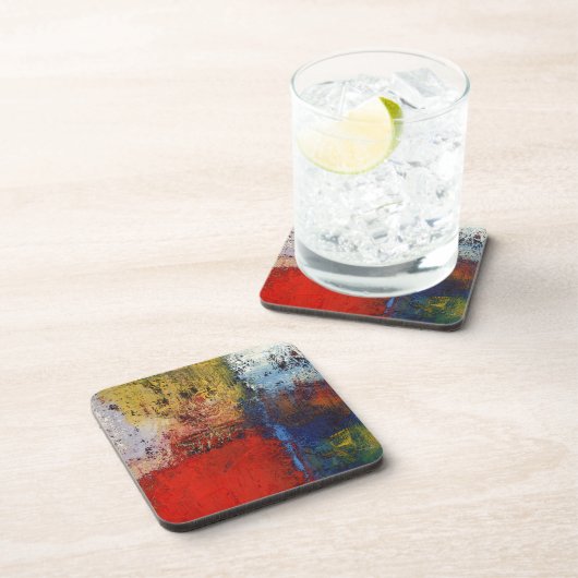 Modern Abstract Drankjes Onderzetter (Rechterzijde)