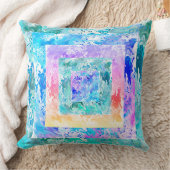 Modern Abstract Dubbelzijdig 2 Design Uniek Cadeau Kussen (Deken)