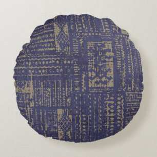 Modern abstract, eigentijds oppervlak pattern desi rond kussen