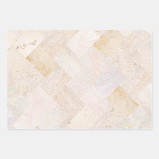 Modern Abstract Elegant Scandi Inpakpapier Vel (Voorkant 2)