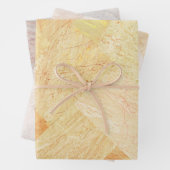 Modern Abstract Elegant Scandi Inpakpapier Vel (In situ)