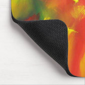 Modern Abstract expressionisme schilderend rood ge Muismat (Hoek)