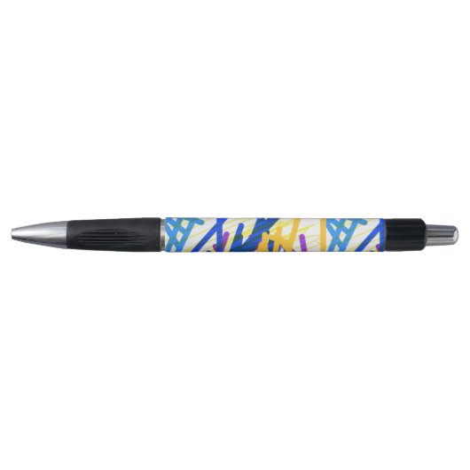Modern Abstract Festive Paint Splash  Pen (Voorkant)