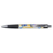 Modern Abstract Festive Paint Splash  Pen (Achterkant)
