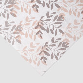 Modern abstract floraal botanisch blad tissuepapier (Detail)