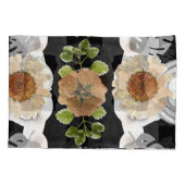 Modern abstract floral art kussensloop (Achterkant)