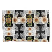 Modern abstract floral art kussensloop (Voorkant)