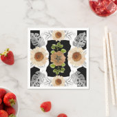 modern abstract floral art servet (Insitu)