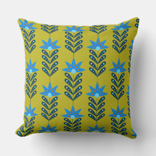 Modern Abstract Floral Kussen ontwerp