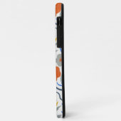 Modern Abstract Flowers Boho Wavy Case-Mate iPhone Case (Achterkant/links)