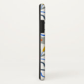 Modern Abstract Flowers Boho Wavy Case-Mate iPhone Case (Achterkant/rechts)