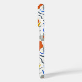 Modern Abstract Flowers Boho Wavy Case-Mate iPhone Case (Achterkant / Links)