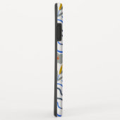 Modern Abstract Flowers Boho Wavy Case-Mate iPhone Case (Achterkant/rechts)