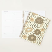 Modern Abstract Flowers Boho Wavy Planner (Display)