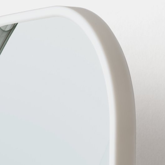 Modern Abstract Fractal Art Blue Turquoise Gray Pickleball Paddle (Links Detail)